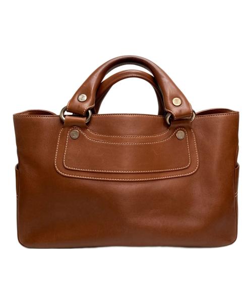 CELINE（セリーヌ）CELINE (セリーヌ) ハンドバッグ ブラウンの古着・服飾アイテム