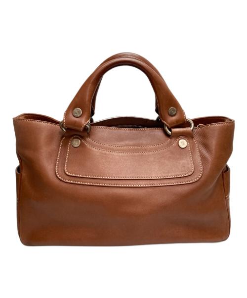 CELINE（セリーヌ）CELINE (セリーヌ) ハンドバッグ ブラウンの古着・服飾アイテム
