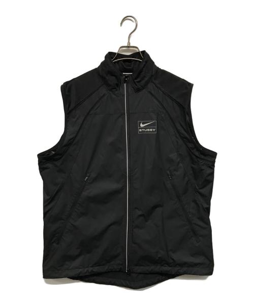 NIKE（ナイキ）NIKE (ナイキ) stussy (ステューシー) NRG Convertible Jacketハイネックジャケット（エナジー・コンバーチブル・ジャケット） ブラック サイズ:Mの古着・服飾アイテム