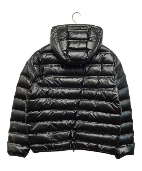 EMPORIO ARMANI（エンポリオアルマーニ）EMPORIO ARMANI (エンポリオアルマーニ) フーディーダウンジャケット ブラック サイズ:SIZE 50の古着・服飾アイテム