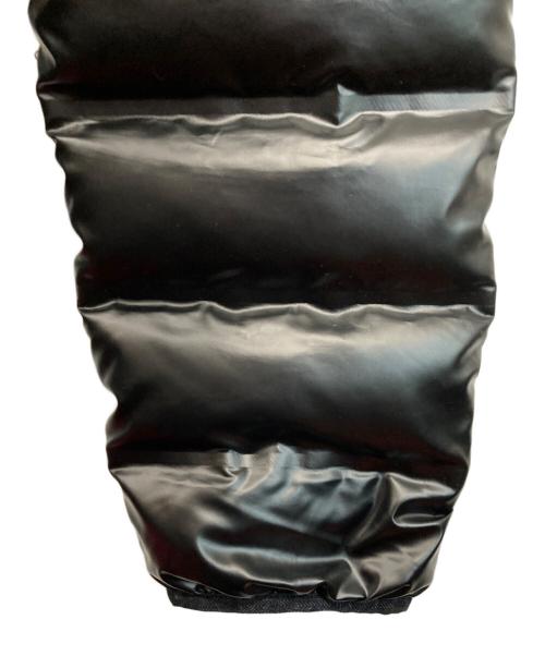 EMPORIO ARMANI（エンポリオアルマーニ）EMPORIO ARMANI (エンポリオアルマーニ) フーディーダウンジャケット ブラック サイズ:SIZE 50の古着・服飾アイテム