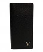 LOUIS VUITTONルイ ヴィトン）の古着「ポルトフォイユ・ブラザ タイガ」｜ブラック