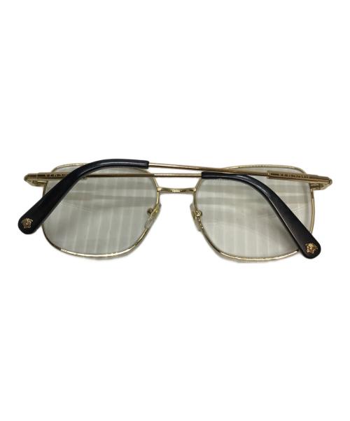 VERSACE（ヴェルサーチェ）VERSACE (ヴェルサーチェ) Gold Women Eyeglasses ゴールド サイズ:54□18の古着・服飾アイテム