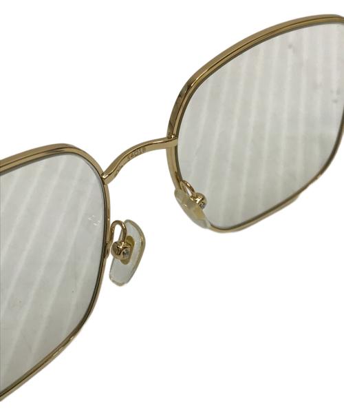 VERSACE（ヴェルサーチェ）VERSACE (ヴェルサーチェ) Gold Women Eyeglasses ゴールド サイズ:54□18の古着・服飾アイテム