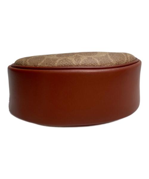 COACH（コーチ）COACH (コーチ) JONIE SIGNATURE（ジョニー・シグネチャー）ショルダーバック ブラウンの古着・服飾アイテム