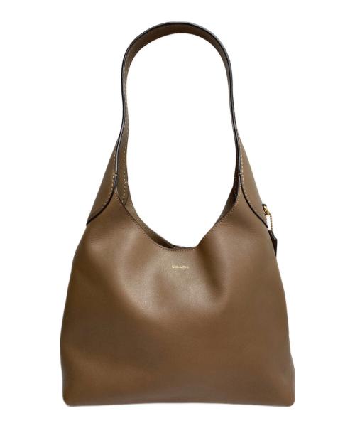 COACH（コーチ）COACH (コーチ) ブルックリン ショルダー バッグ ベージュの古着・服飾アイテム