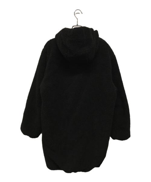 TAION（タイオン）TAION (タイオン) ボア×ダウンリバーシブルフードコート ブラック サイズ:Freeの古着・服飾アイテム