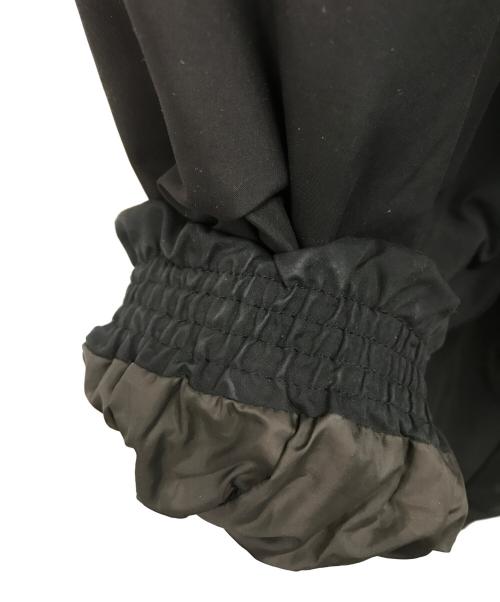 LOFTLABO（ロフトラボ）LOFTLABO (ロフトラボ) ノーカラー オーバー ダウン ジャケット ブラック サイズ:Ｓの古着・服飾アイテム