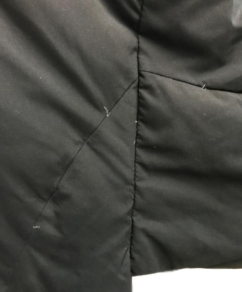 LOFTLABO（ロフトラボ）LOFTLABO (ロフトラボ) ノーカラー オーバー ダウン ジャケット ブラック サイズ:Ｓの古着・服飾アイテム