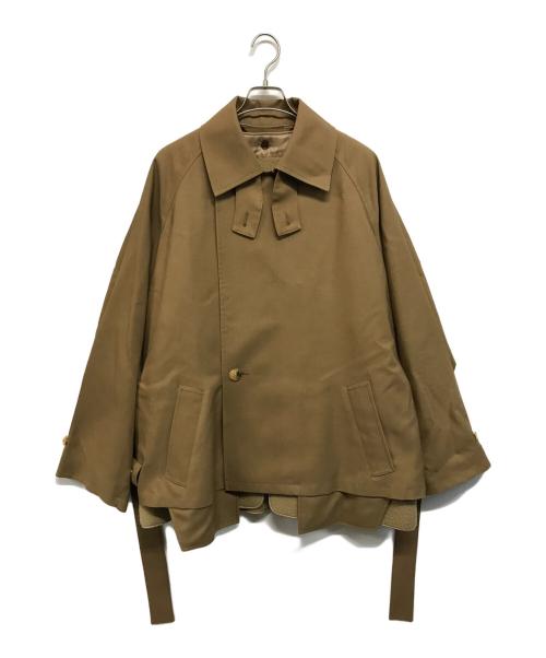 Blanc YM（ブランワイエム）Blanc YM (ブランワイエム) +81別注 SHORT TRENCH COAT（ショートトレンチコート） ベージュ サイズ:Sの古着・服飾アイテム