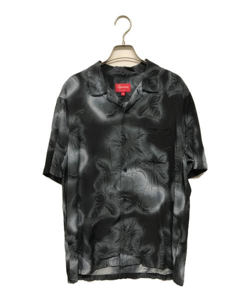SUPREME（シュプリーム）Supreme (シュプリーム) 23SS Cherries S/S Shirt チェリー レーヨン半袖シャツ ブラック サイズ:Mの古着・服飾アイテム