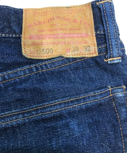 WAREHOUSE（ウエアハウス）WAREHOUSE (ウエアハウス) LOT900デニムパンツ インディゴ サイズ:SIZE 76cm (W30)の古着・服飾アイテム