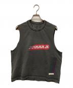 PACEペース）の古着「ノースリーブTシャツ」｜グレー