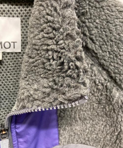 MARMOT（マーモット）MARMOT (マーモット) BOA FLEECE JACKET（ボアフリースジャケット） ブラック×パープル サイズ:Lの古着・服飾アイテム