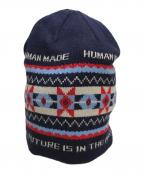 HUMAN MADEヒューマンメイド）の古着「Jacquard Beanie」｜ネイビー