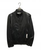 moniseur NICOLE×ex/traムッシュ・ニコル×エクストラ）の古着「ラムレザー ライダースブルゾン」｜ブラック