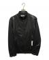 moniseur NICOLE（ムッシュ・ニコル）の古着「ラムレザー ライダースブルゾン」｜ブラック