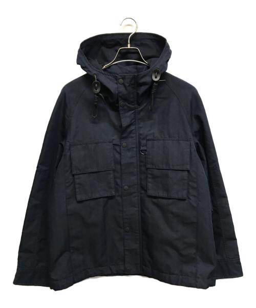 BROOKS BROTHERS（ブルックスブラザーズ）BROOKS BROTHERS (ブルックスブラザーズ) コットン/ナイロン ドローストリング フーデッドコート ネイビー サイズ:Mの古着・服飾アイテム