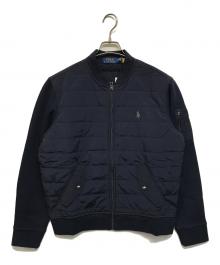 POLO RALPH LAUREN（ポロ・ラルフローレン）の古着「ジップアップブルゾン」｜ネイビー