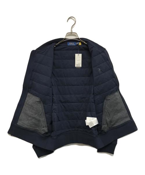 POLO RALPH LAUREN（ポロ・ラルフローレン）POLO RALPH LAUREN (ポロ・ラルフローレン) ジップアップブルゾン ネイビー サイズ:M 未使用品の古着・服飾アイテム