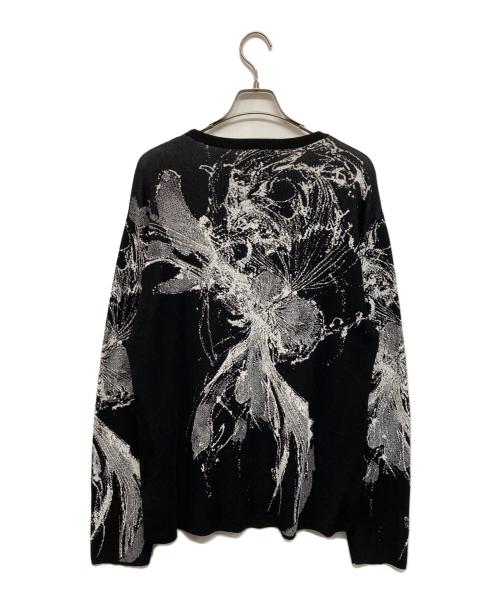 TAAKK（ターク）TAAKK (ターク) JACQUARD KNIT(ジャガードニット) ブラック サイズ:2の古着・服飾アイテム