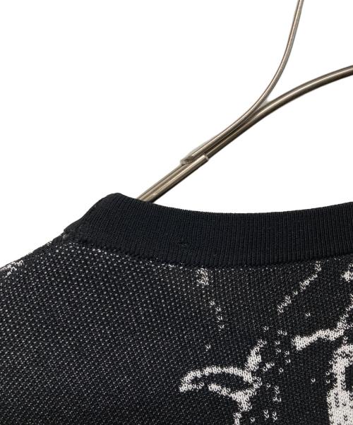 TAAKK（ターク）TAAKK (ターク) JACQUARD KNIT(ジャガードニット) ブラック サイズ:2の古着・服飾アイテム