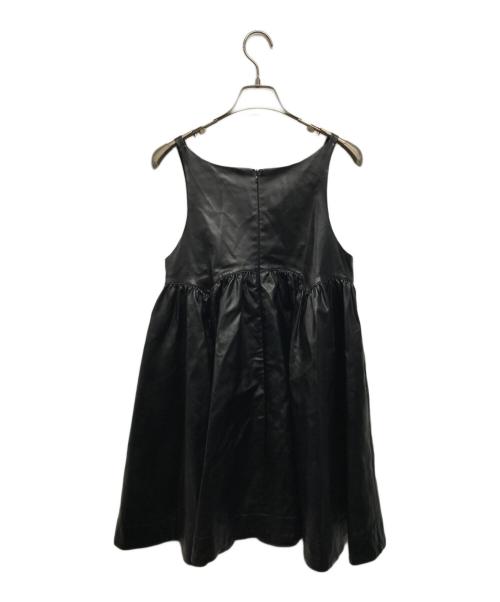 little sunny bite（リトルサニーバイト）little sunny bite (リトルサニーバイト) ノースリーブワンピース ブラック サイズ:Mの古着・服飾アイテム