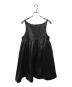 little sunny bite（リトルサニーバイト）の古着「ノースリーブワンピース」｜ブラック