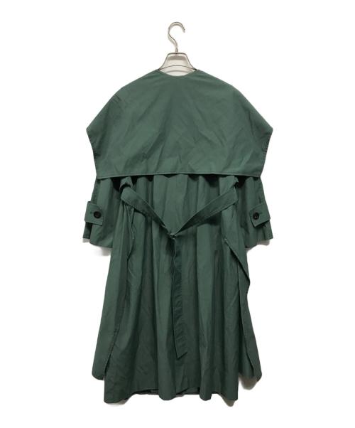 ADORE（アドーア）ADORE (アドーア) レイヤードコート グリーン サイズ:SIZE Ｍの古着・服飾アイテム