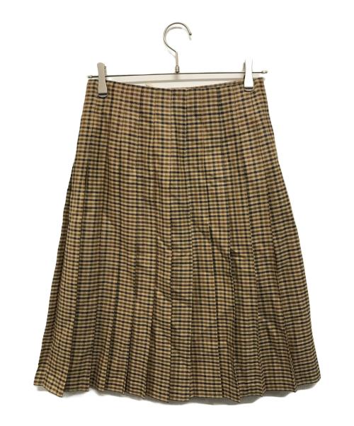 O'NEIL OF DUBLIN（オニールオブダブリン）O'NEIL OF DUBLIN (オニールオブダブリン) Spick and Span (スピック＆スパン) 別注プリーツスカート ベージュ サイズ:SIZE 38の古着・服飾アイテム