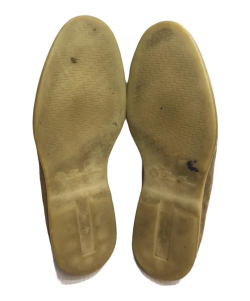 LORO PIANA（ロロピアーナ）LORO PIANA (ロロピアーナ) サマーウォークスエードモカシンシューズ ベージュ サイズ:SIZE 41の古着・服飾アイテム