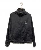 SOPH.×F.C.Real Bristolソフ×エフシーレアルブリストル）の古着「ナイロンフーデッドジャケット」｜ブラック