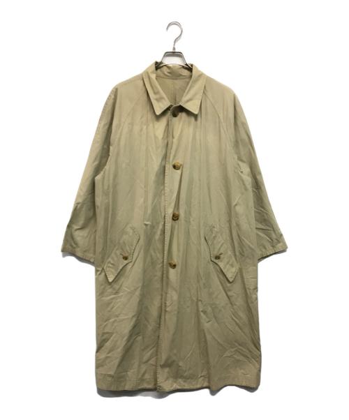 ISSEY MIYAKE（イッセイミヤケ）ISSEY MIYAKE (イッセイミヤケ) ロングコート ベージュ サイズ:Mの古着・服飾アイテム