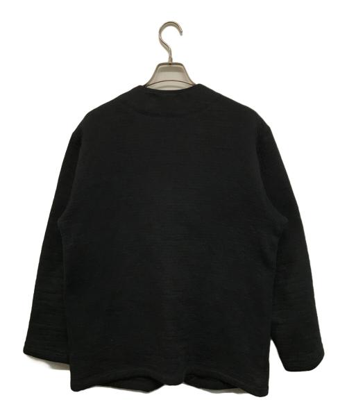 ISSEY MIYAKE（イッセイミヤケ）ISSEY MIYAKE (イッセイミヤケ) ノーカラーコート ブラック サイズ:SIZE 3の古着・服飾アイテム