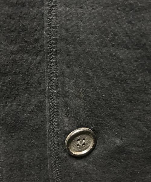 ISSEY MIYAKE（イッセイミヤケ）ISSEY MIYAKE (イッセイミヤケ) ノーカラーコート ブラック サイズ:SIZE 3の古着・服飾アイテム