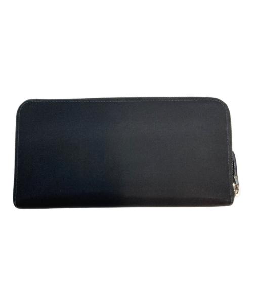 PRADA（プラダ）PRADA (プラダ) TESSUTO ラウンドファスナー ナイロンロングウォレット ブラック(ネーロ)の古着・服飾アイテム
