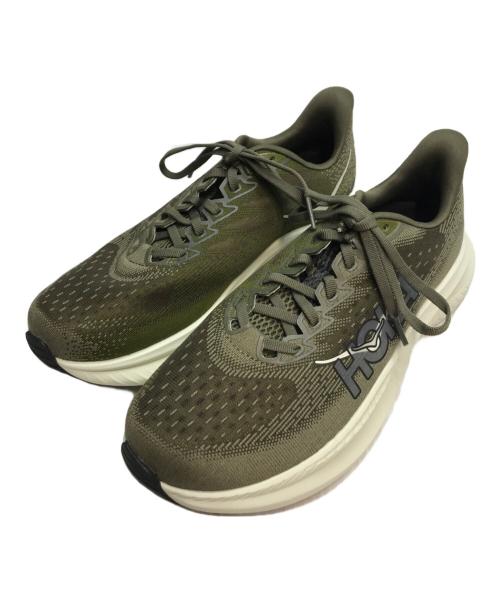 HOKAONEONE（ホカオネオネ）HOKAONEONE (ホカオネオネ) ランニングシューズ マッハ 6 WD オリーブ AFF サイズ:26cmの古着・服飾アイテム