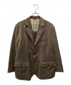 BURBERRY LONDONバーバリーロンドン）の古着「裏地ノバチェック スタンドカラーダウンジャケット」｜ブラウン