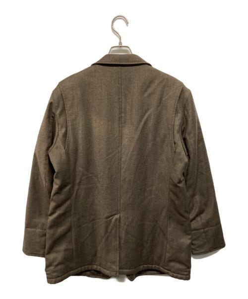 BURBERRY LONDON（バーバリーロンドン）BURBERRY LONDON (バーバリーロンドン) 裏地ノバチェック スタンドカラーダウンジャケット ブラウン サイズ:Lの古着・服飾アイテム