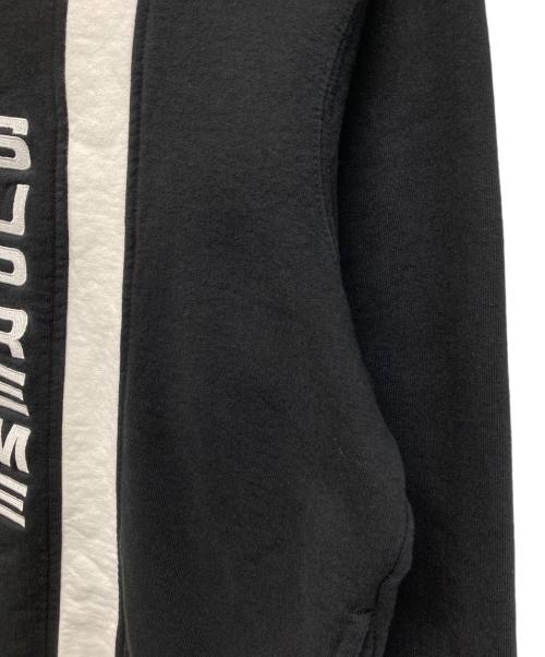 SUPREME（シュプリーム）Supreme (シュプリーム) フロント刺繍スウェット ブラック×ホワイト サイズ:Sの古着・服飾アイテム