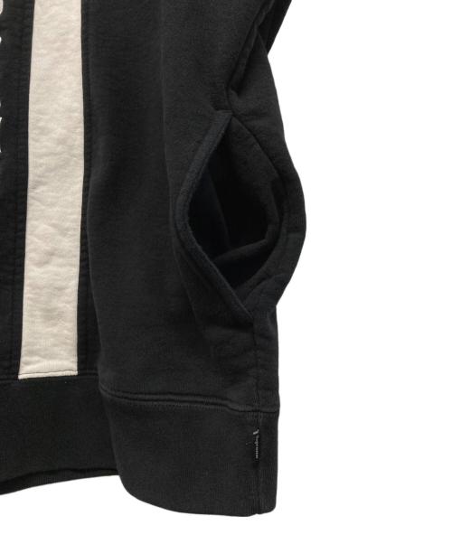 SUPREME（シュプリーム）Supreme (シュプリーム) フロント刺繍スウェット ブラック×ホワイト サイズ:Sの古着・服飾アイテム