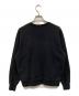 Supreme (シュプリーム) フロント刺繍スウェット ブラック×ホワイト サイズ:S：12000円