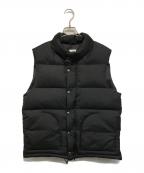 ）の古着「ジップダウンベスト」｜ブラック