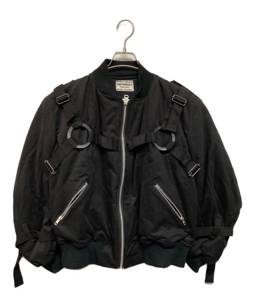 UNFINISHED（アンフィニシュト）UNFINISHED (アンフィニシュト) TYPE PボンテージMA-1 ブラック サイズ:不明の古着・服飾アイテム