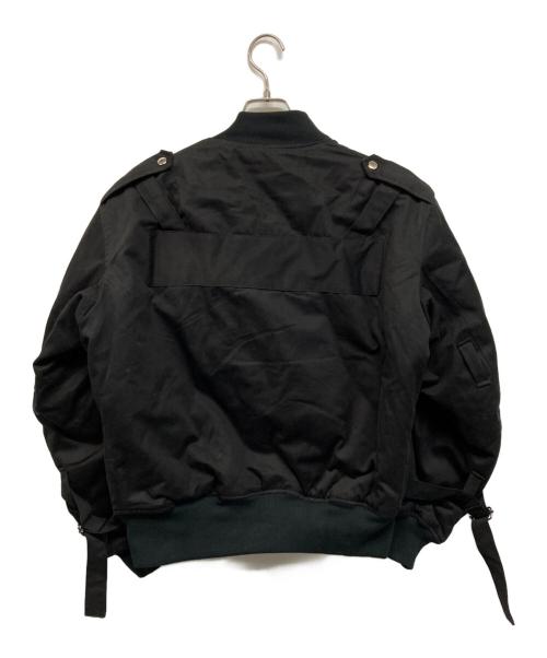 UNFINISHED（アンフィニシュト）UNFINISHED (アンフィニシュト) TYPE PボンテージMA-1 ブラック サイズ:不明の古着・服飾アイテム