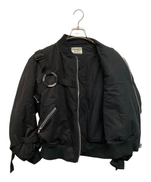 UNFINISHED（アンフィニシュト）UNFINISHED (アンフィニシュト) TYPE PボンテージMA-1 ブラック サイズ:不明の古着・服飾アイテム