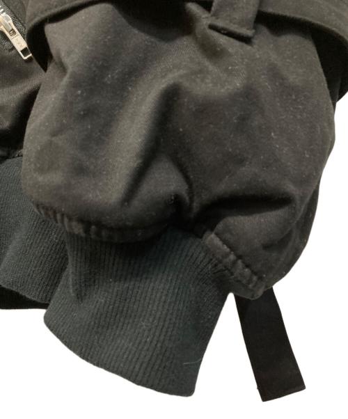 UNFINISHED（アンフィニシュト）UNFINISHED (アンフィニシュト) TYPE PボンテージMA-1 ブラック サイズ:不明の古着・服飾アイテム