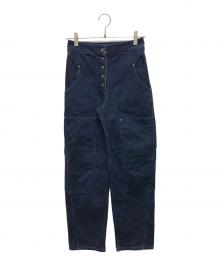 DES PRES（デ プレ）の古着「バイオウォッシュ ハイウエストデニム」｜インディゴ