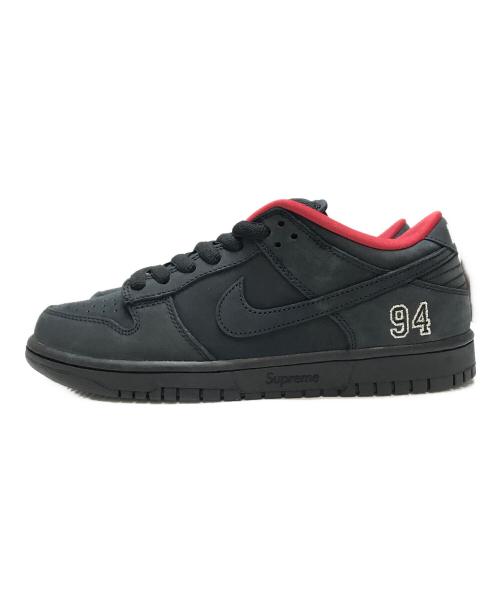 NIKE SB（ナイキエスビー）NIKE SB (ナイキエスビー) SUPREME (シュプリーム) DUNK LOW OG QS ブラック サイズ:27.5cmの古着・服飾アイテム