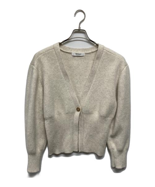 HER LIP TO（ハーリップトゥ）Her lip to (ハーリップトゥ) Lyra Gold Button Cardigan（ライラ・ゴールド・ボタン・カーディガン） アイボリー サイズ:FREEの古着・服飾アイテム